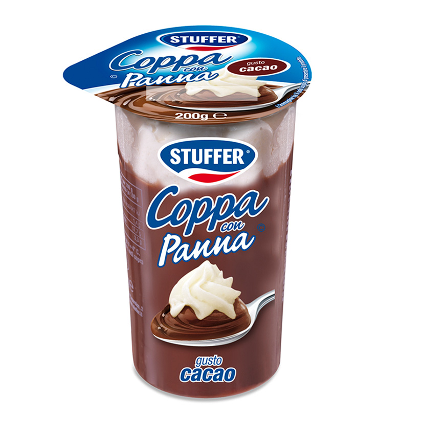 BUDINO CACAO CON PANNA 150g 'STUFFER'