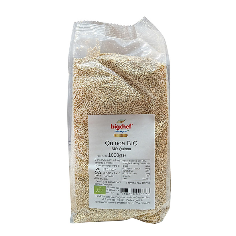 QUINOA WEISS BIO* 1kg 'BIG CHEF'