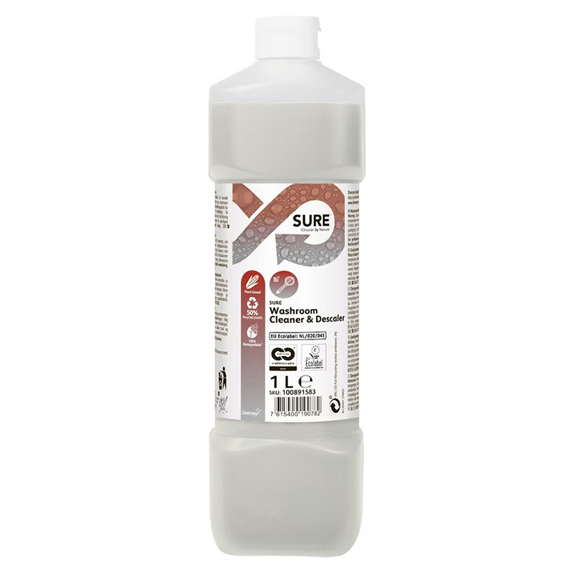 SURE KALKLÖSER-OBERFLÄCHENREINIGER BAD 1l