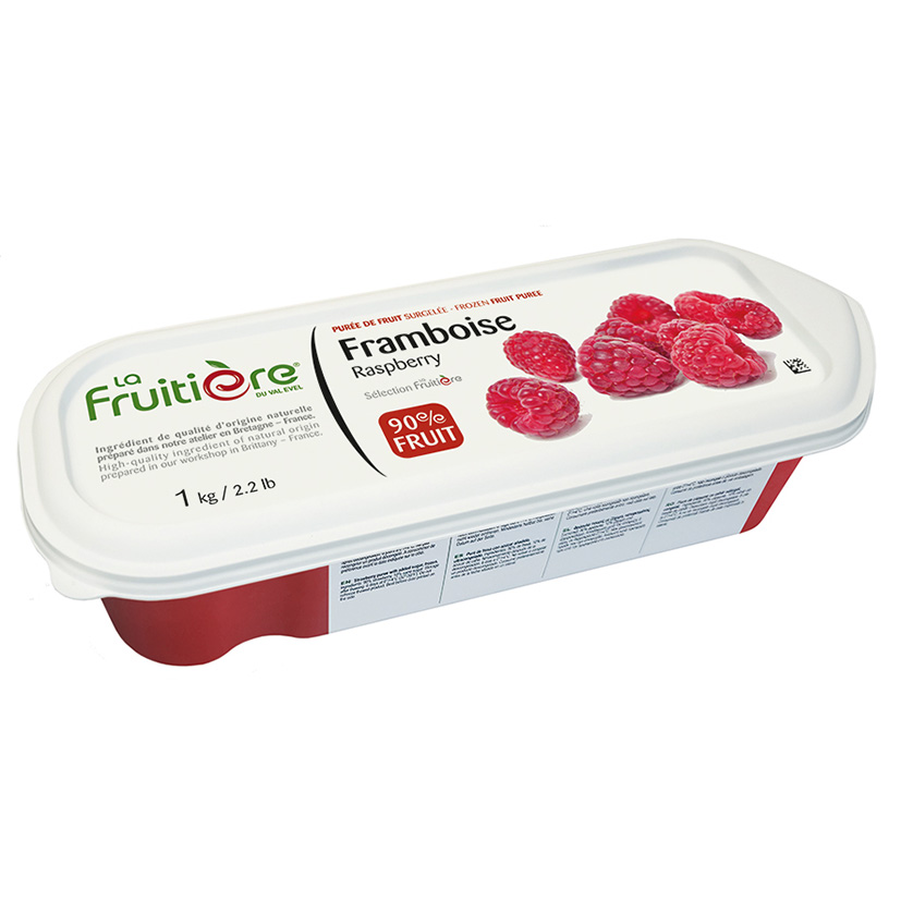 FRUCHTPÜREE HIMBEERE 1kg GEFR. FRUITIERE
