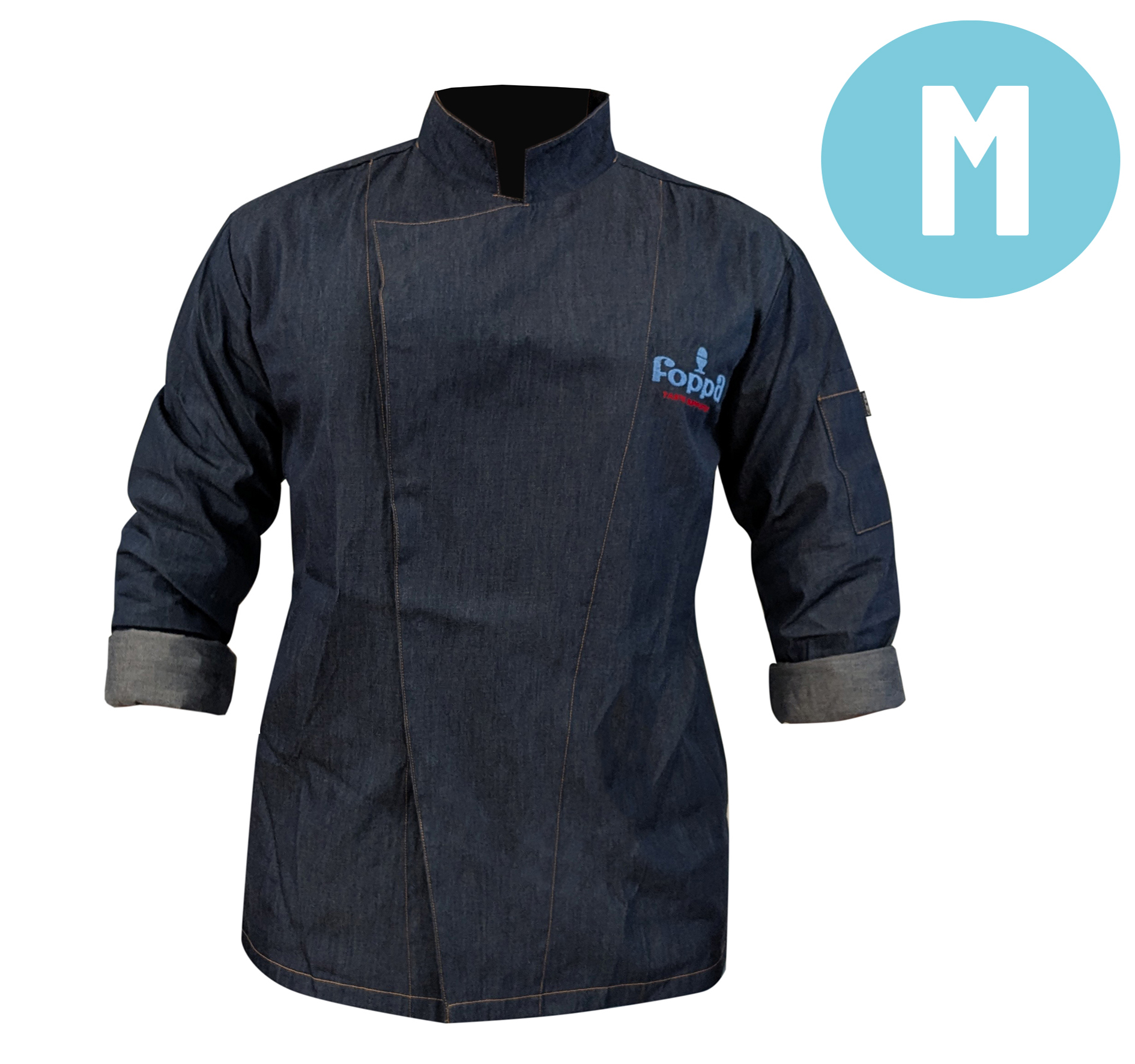 KOCHJACKE FOPPA BLAU M