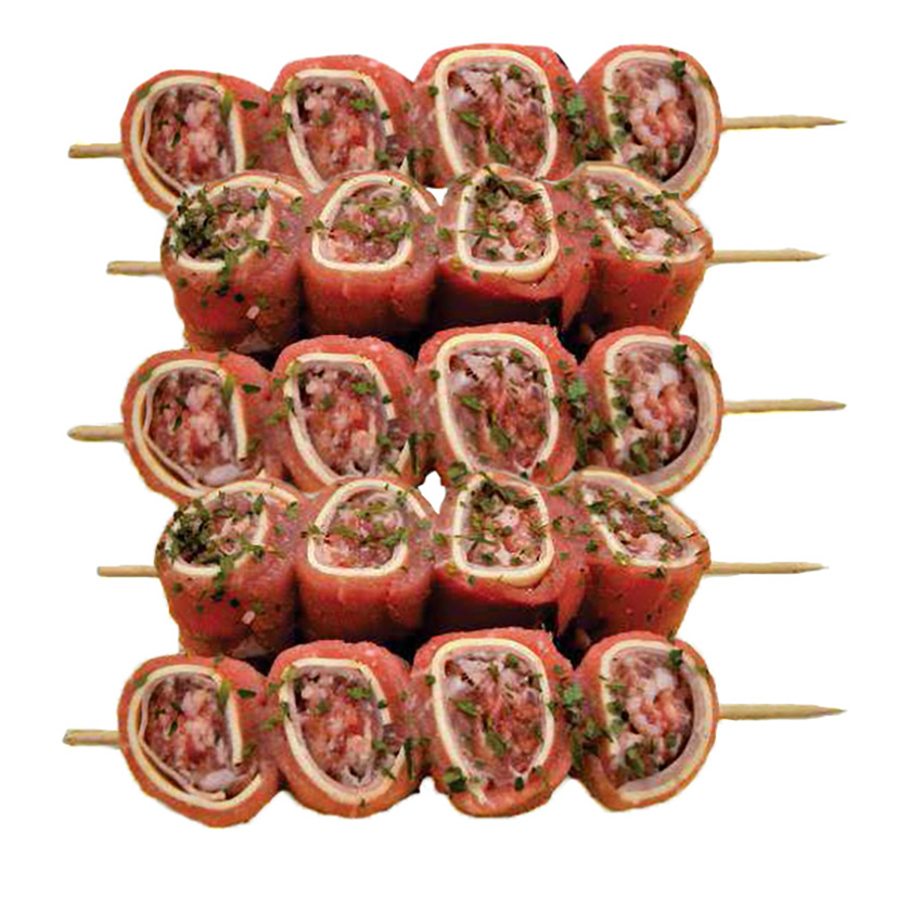 SCHWEINERÖLLCHEN MIT WURST UND KÄSE 5 STÜCK