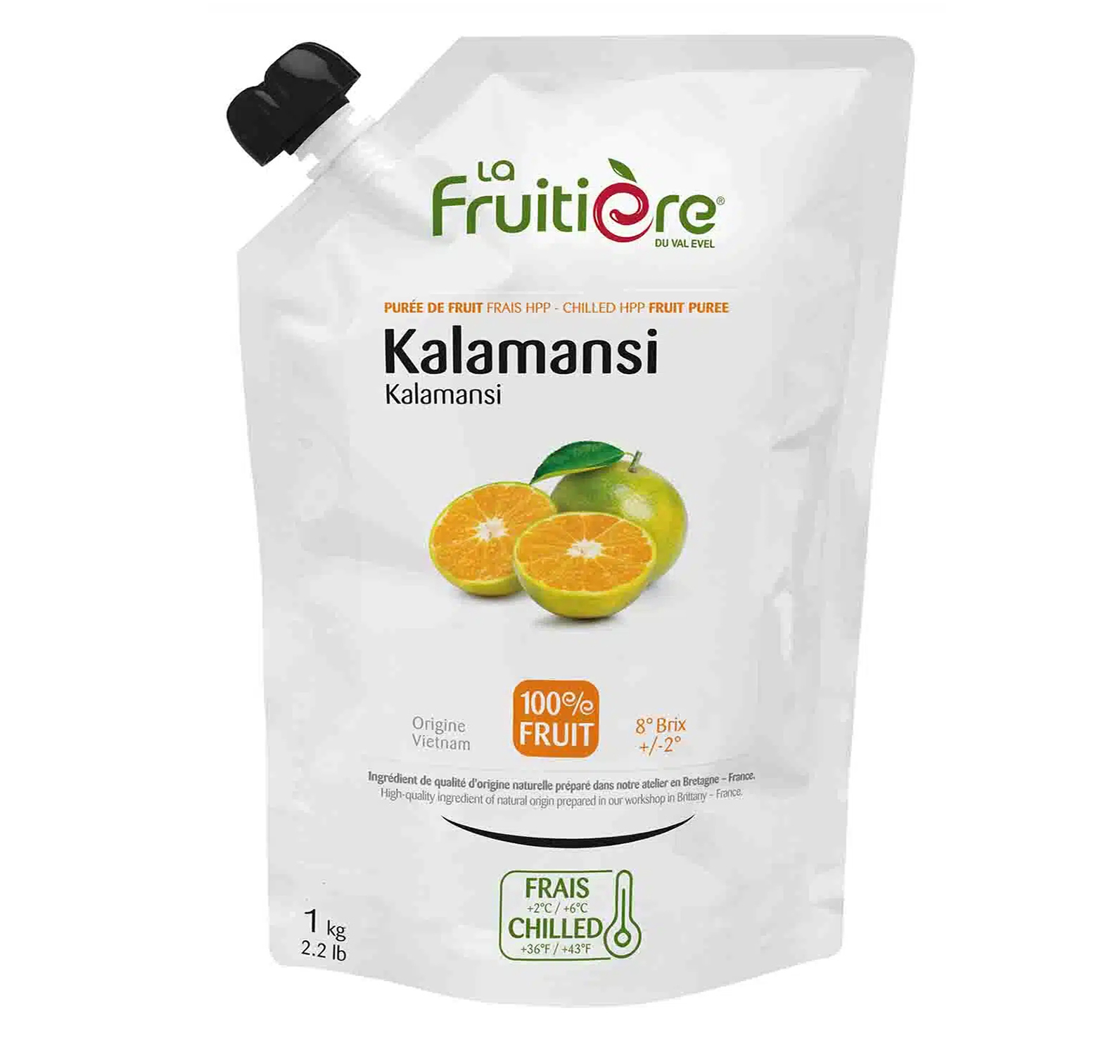 FRUCHTPÜREE KALAMANSI FRISCH 1kg FRUITIERE
