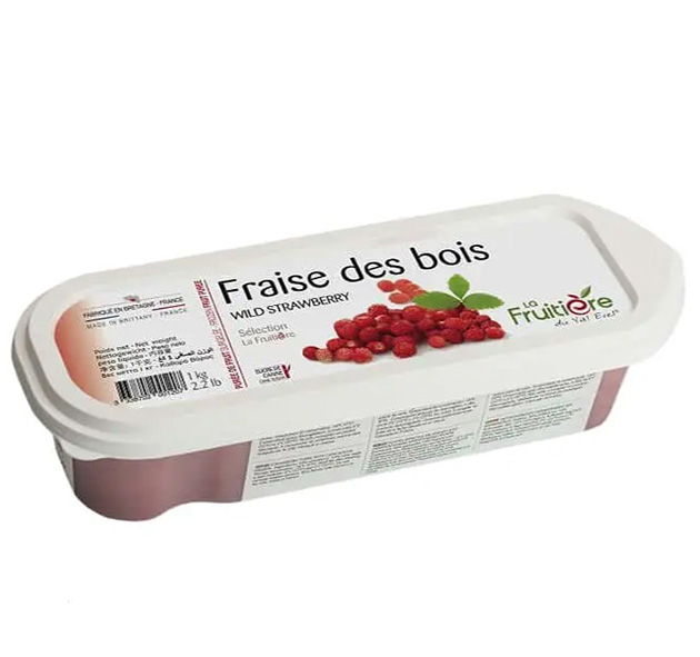 FRUCHTPÜREE WALDERDBEERE 1kg GEFR. FRUITIERE