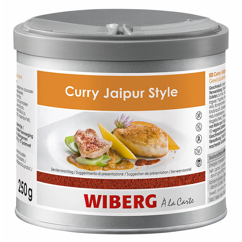 CURRY JAIPUR ROSSO INTENSO 250g 'WIBERG'