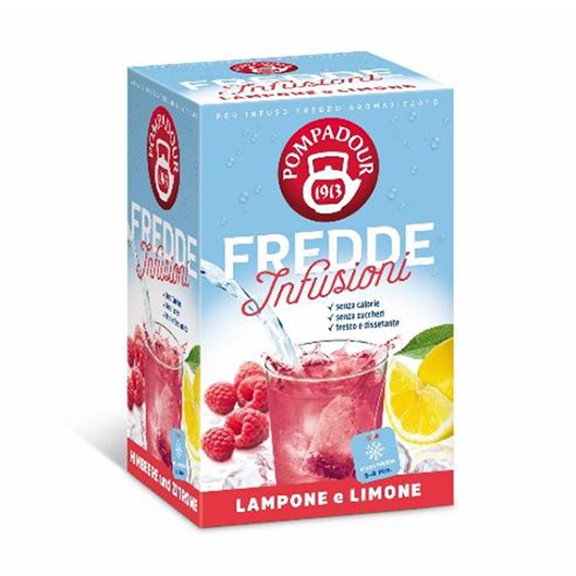 KALTE INFUSION HIMBEERE ZITRONE 18 FILTER
