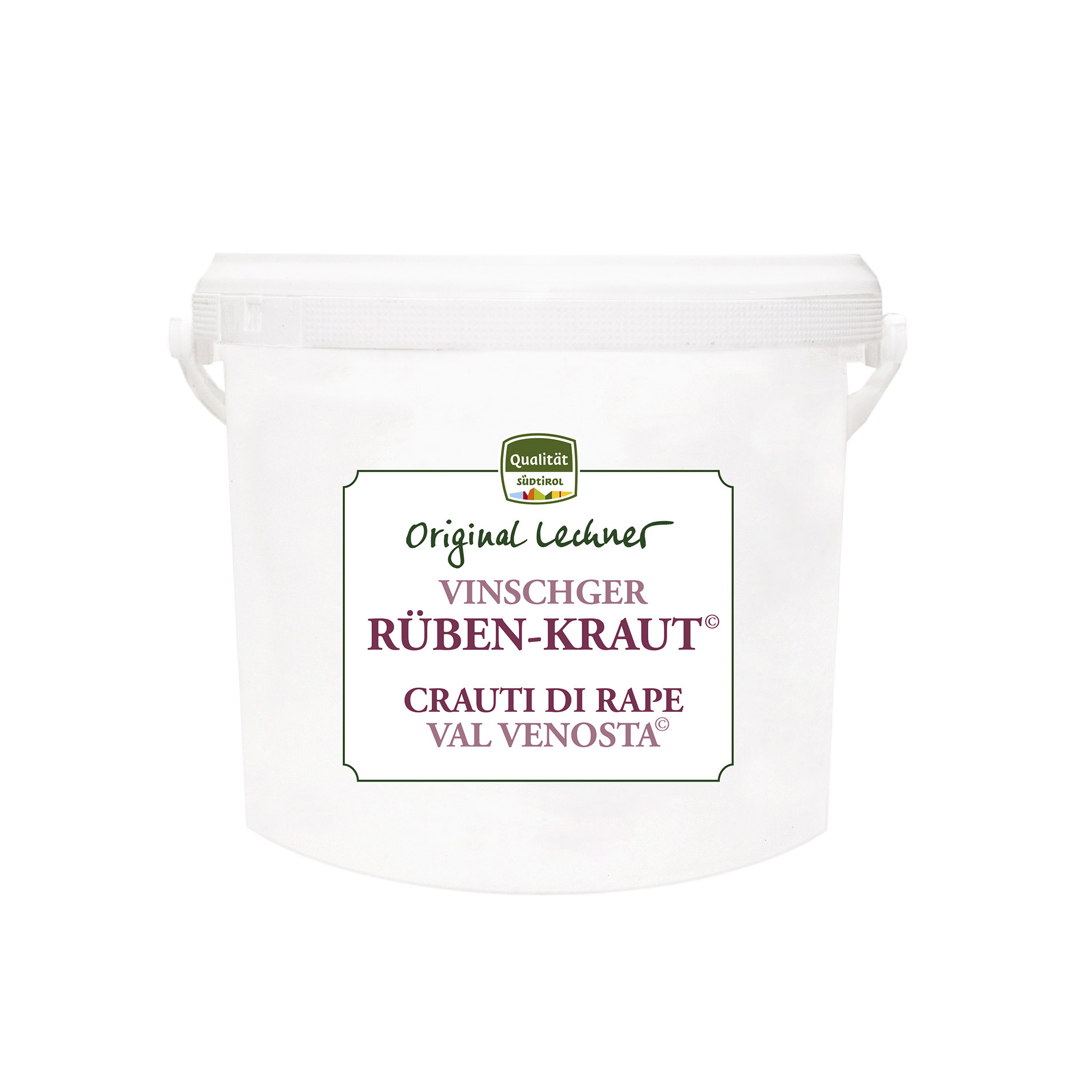 CRAUTI DI RAPA FRESCO 5kg 'LECHNER'