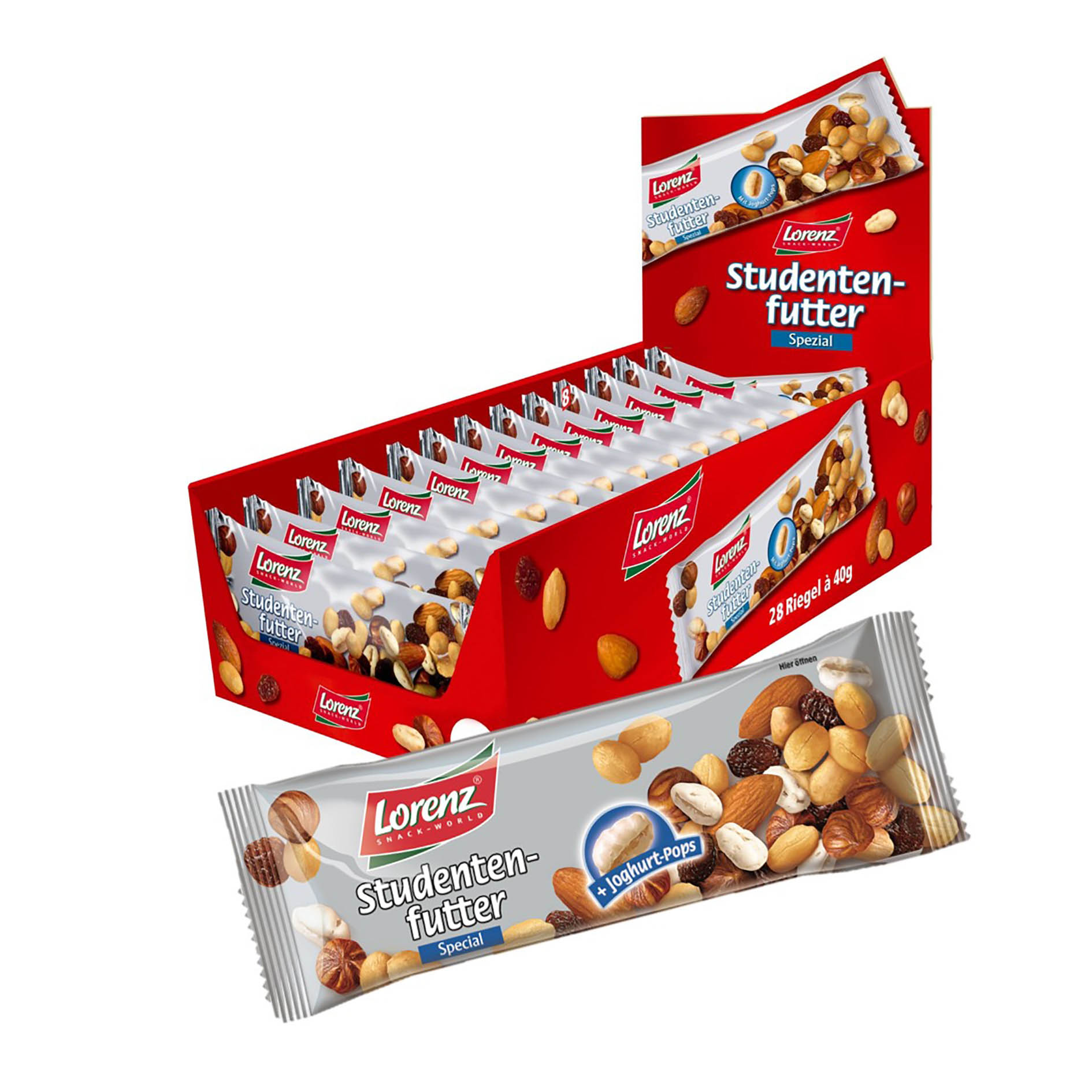 FRUTTA SECCA STUDENTENFUTTER 40g 'LORENZ'