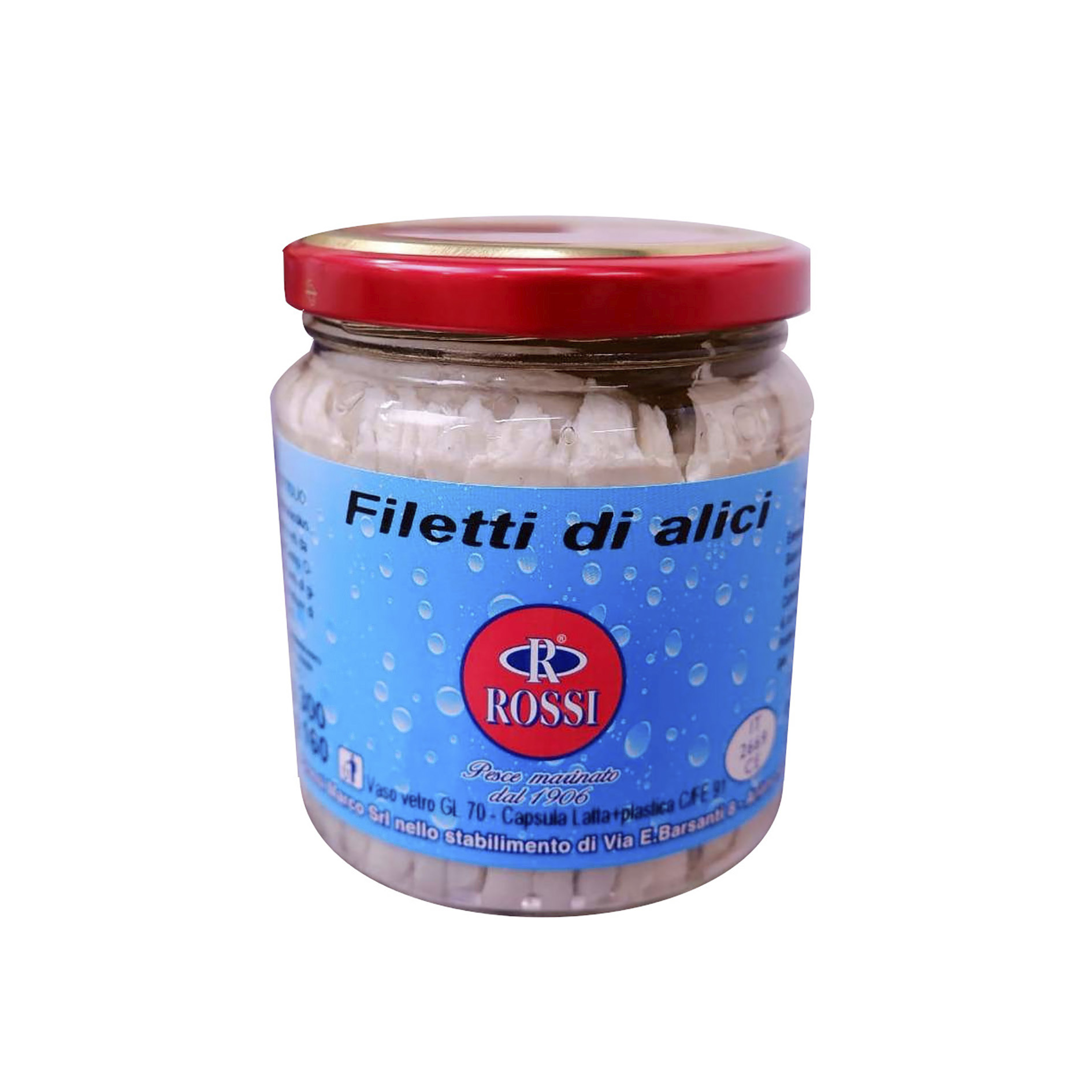 SARDELLEN (ALICI) FILET 300g 'ROSSI'