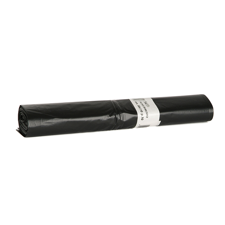 MÜLLSÄCKE SCHWARZ 80x110cm 100g 10 STÜCK ROLLE
