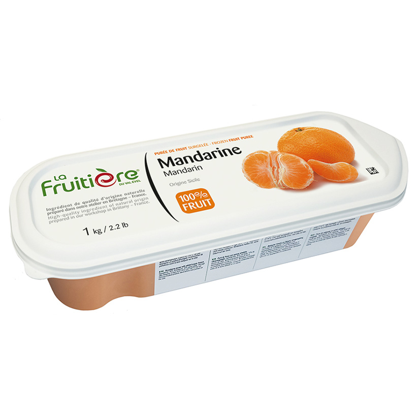FRUCHTPÜREE MANDARINE 1kg GEFR.    FRUITIERE