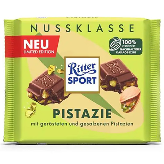 RITTER SPORT PISTAZIE 100g