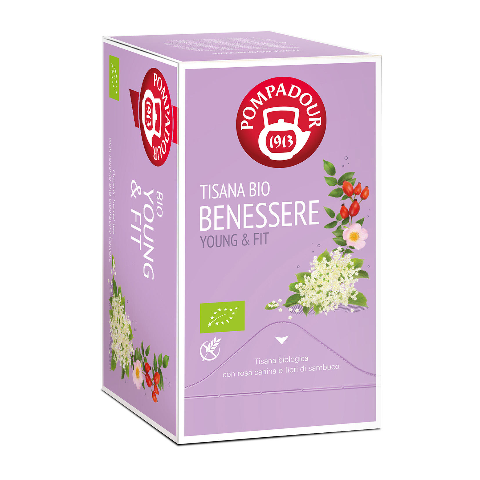 TEE WELLNESS FÜHL DICH JUNG BIO* 'POMPADOUR' 20x