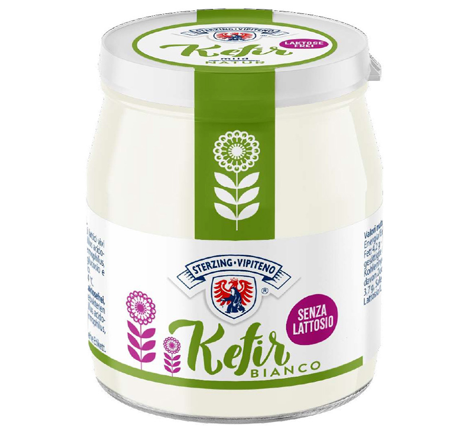 KEFIR NATUR LAKTOSEFREI 150g IM GLAS 'STERZINGER'