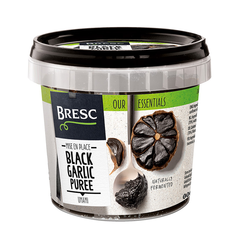 SCHWARZES KNOBLAUCHPÜREE FRISCH 325g 'BRESC'