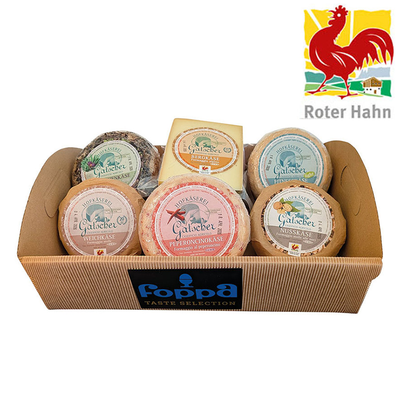 ASSORTIMENTO 6 FORMAGGI GATSCHER ca. 2kg