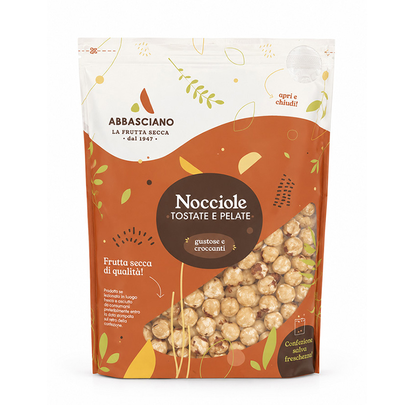 NOCCIOLE BIANCHE TOSTATE SENZA PELLE 1kg