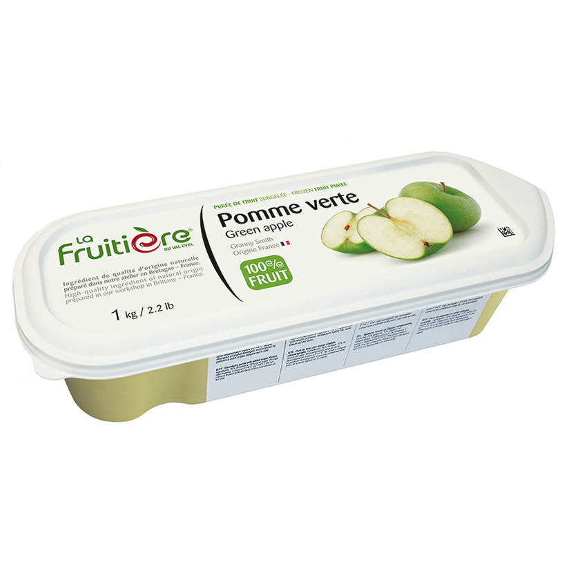 FRUCHTPÜREE APFEL 1kg GEFR.    FRUITIERE