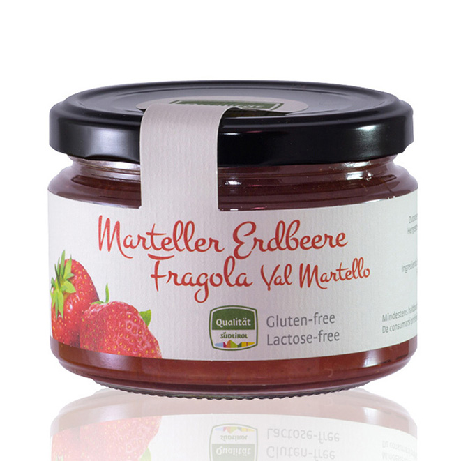 KONFITÜRE ERDBEERE 270g 'SEIBSTOCK MARTELL'