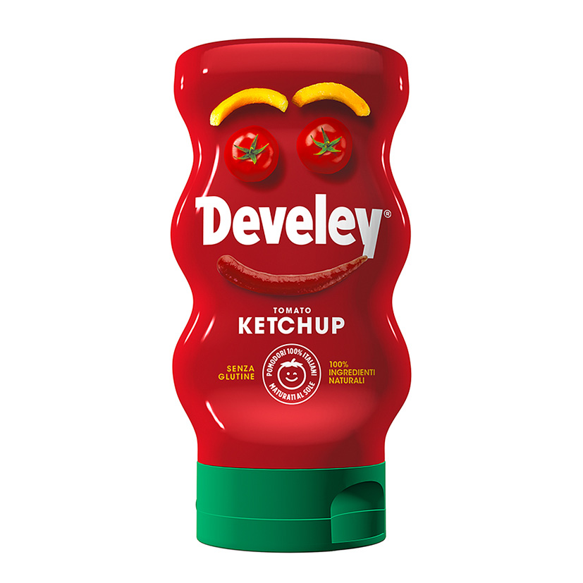 KETCHUP 250ml QF 100% NATUR 'DEVELEY'