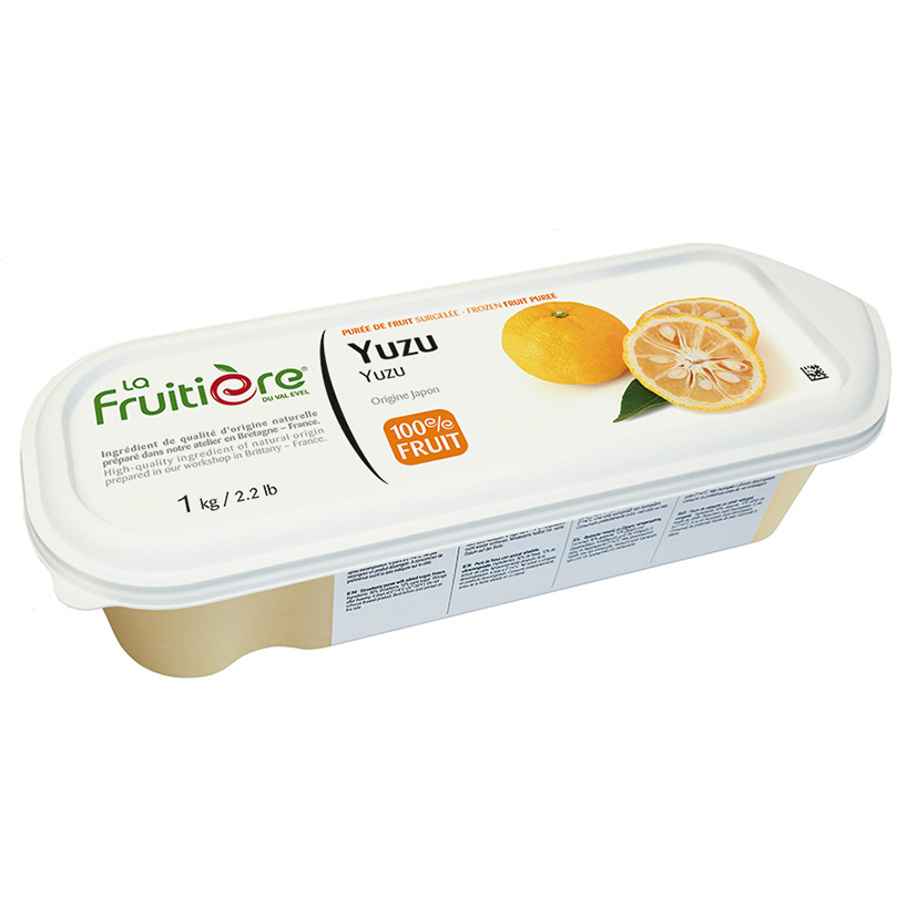 FRUCHTPÜREE YUZU 1kg GEFR.   FRUITIERE