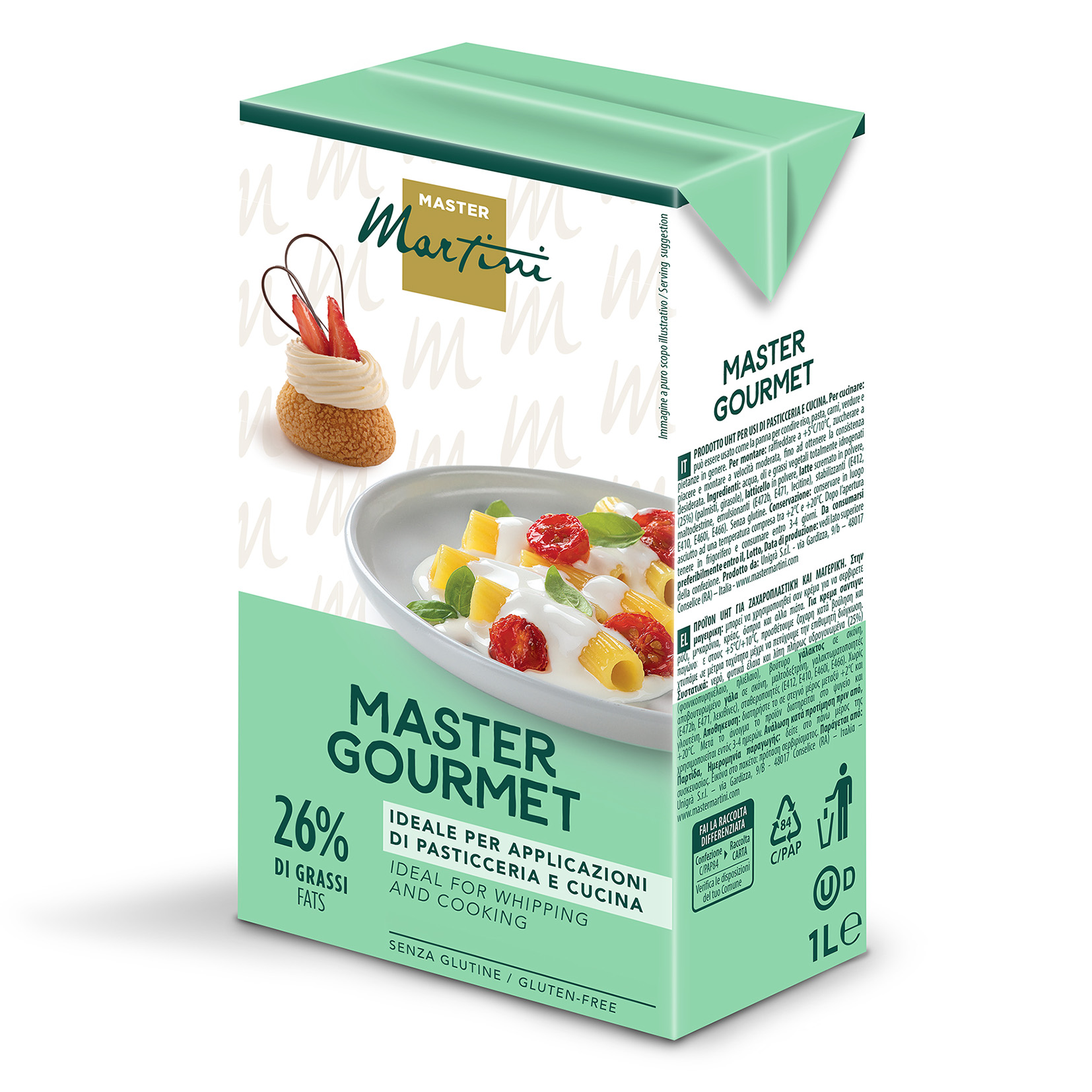 MASTER GOURMET CREME AMBIVALENTE 1l 'MARTINI'