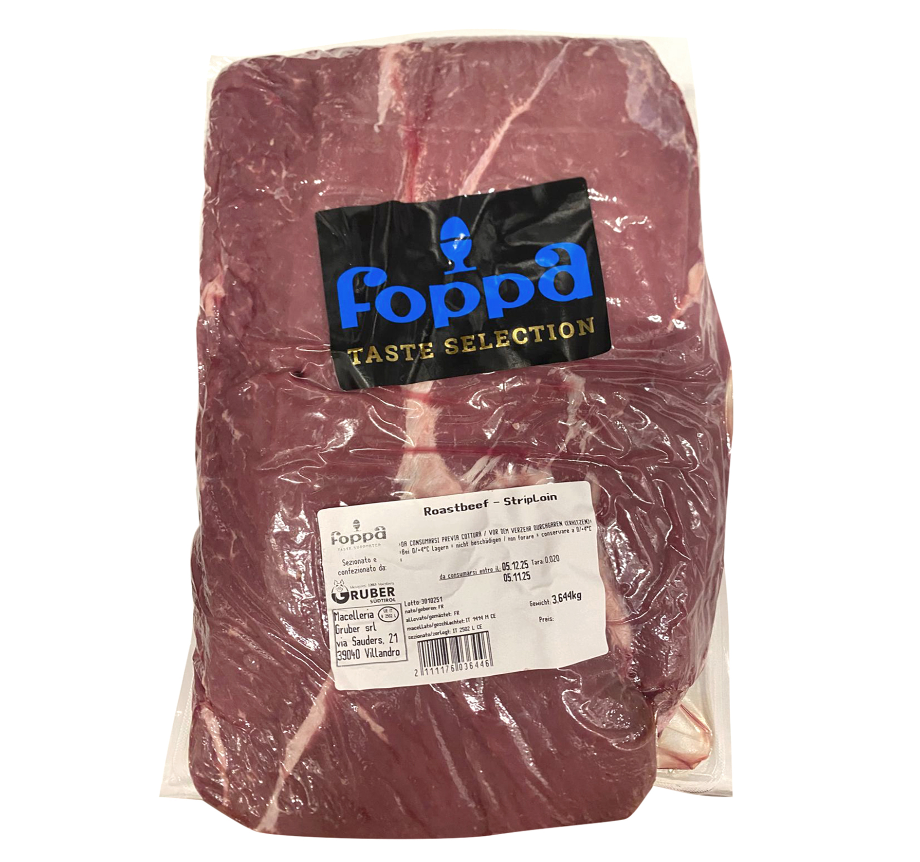 MANZO ROASTBEEF PULITO FRESCO FTS