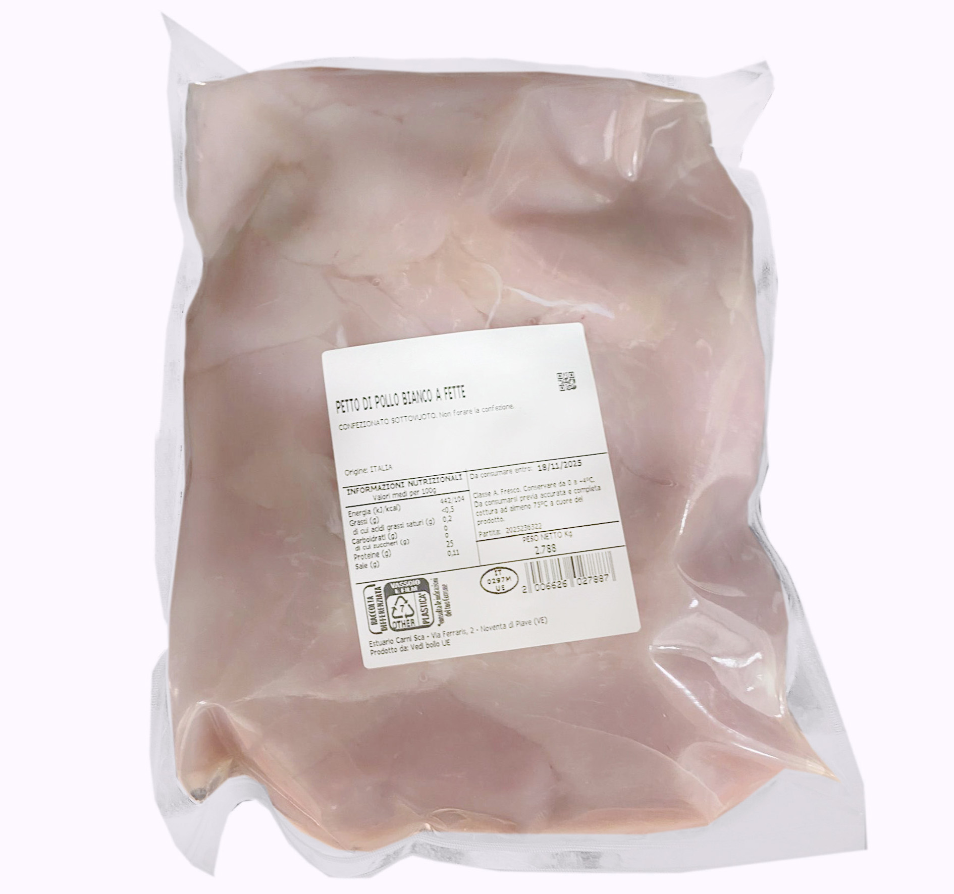 HÜHNERBRUST GESCHNITTEN VAKUUM 2kg FRISCH