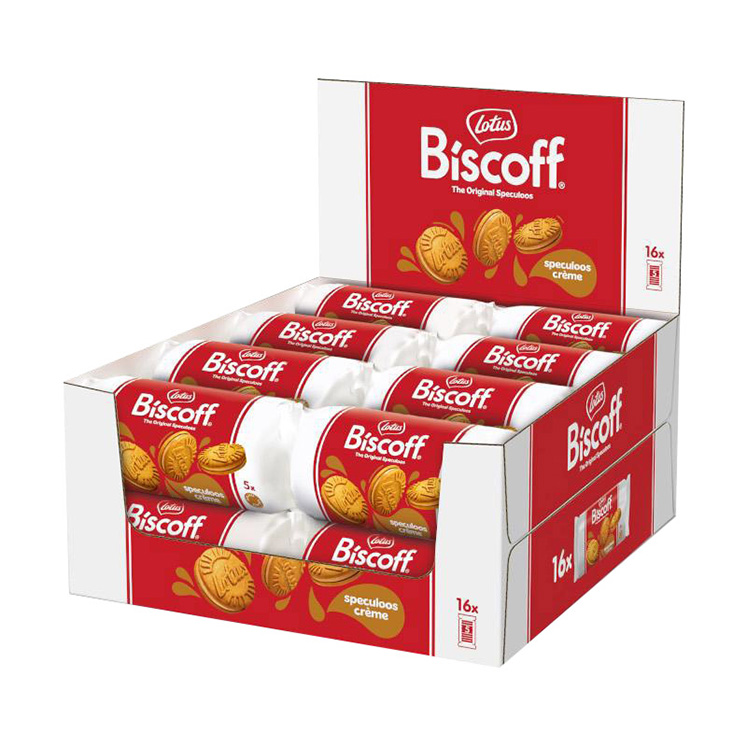 BISCOTTI SANDWICH CREAM 50g 16 PEZZI  'BISCOFF'
