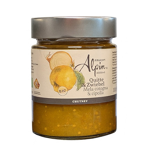 CHUTNEY QUITTE ZWIEBEL BIO* 300g FRUCHTALPIN