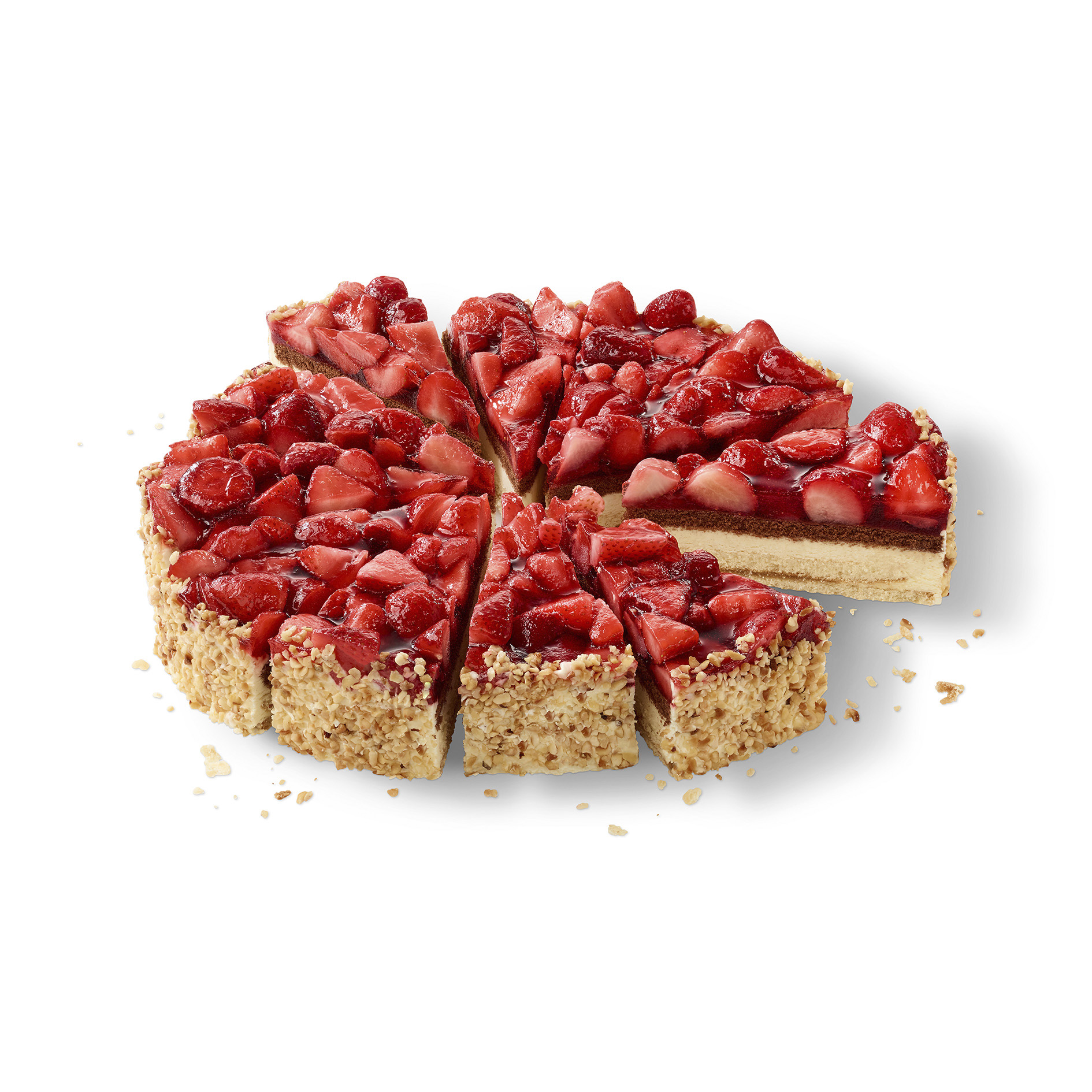 TORTA ALLE FRAGOLE 28cm 2,15kg CONG. ERLENBACHER