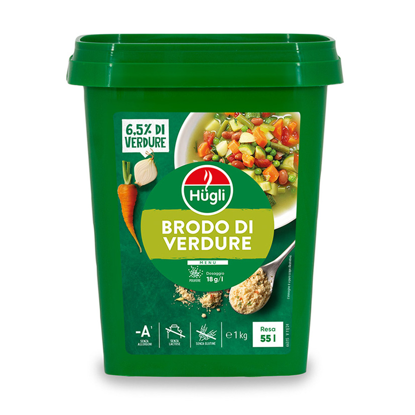 BRODO GEMÜSE GRANULAT 1kg 'HÜGLI'