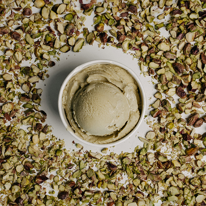 HIESIG EIS 2x2,5l PISTAZIE GEFR.