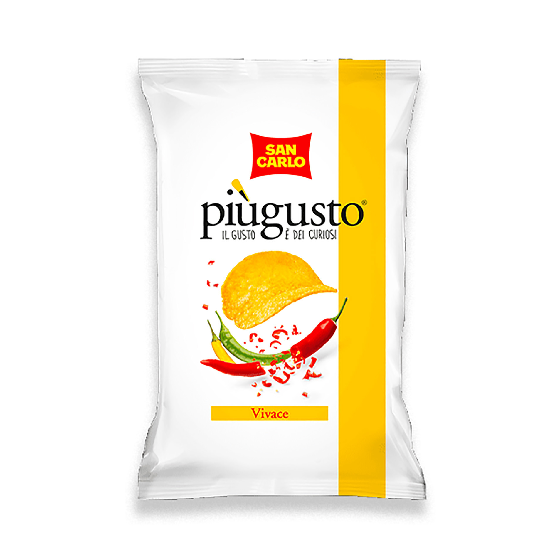 KARTOFFELCHIPS PIU'GUSTO VIVACE 300g 'SAN CARLO'