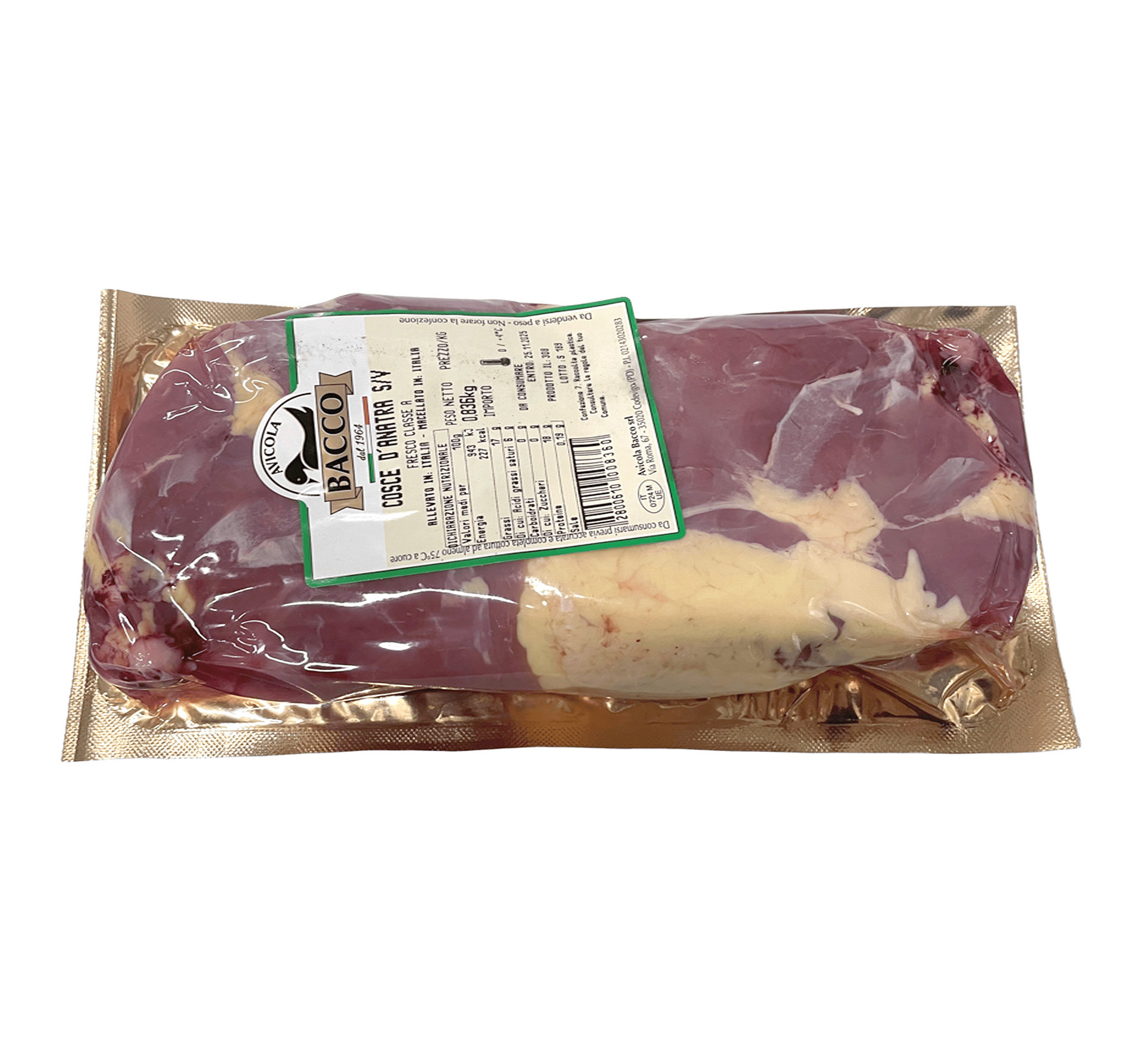 COSCIA ANATRA FRESCA 1x2 PEZZI