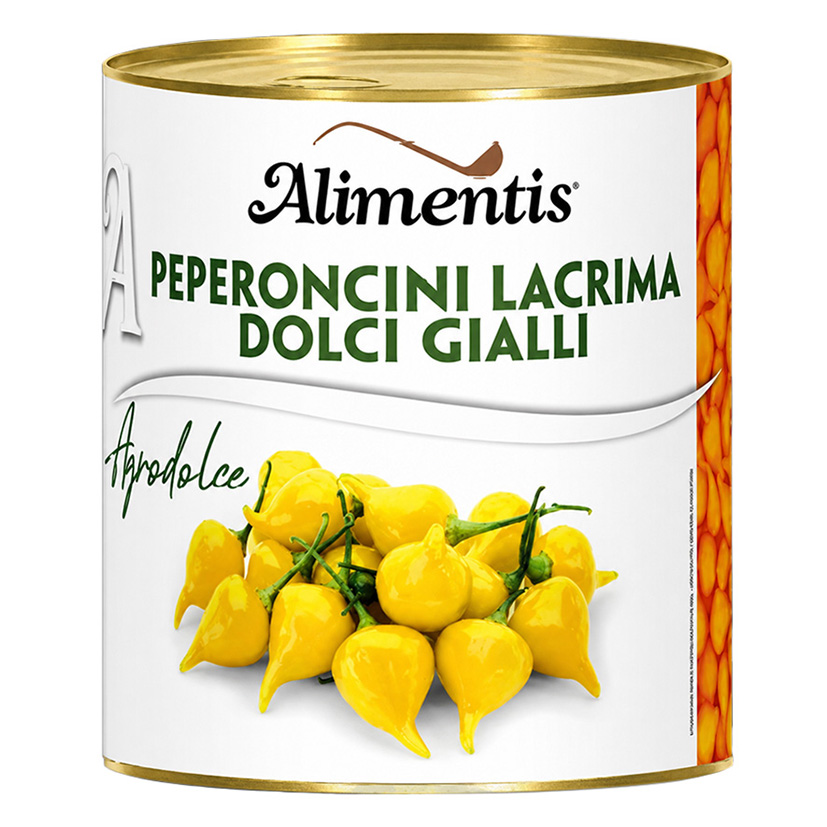 CHILLIES TROPFENFÖRMIG GELB 793g 'ALIMENTIS'