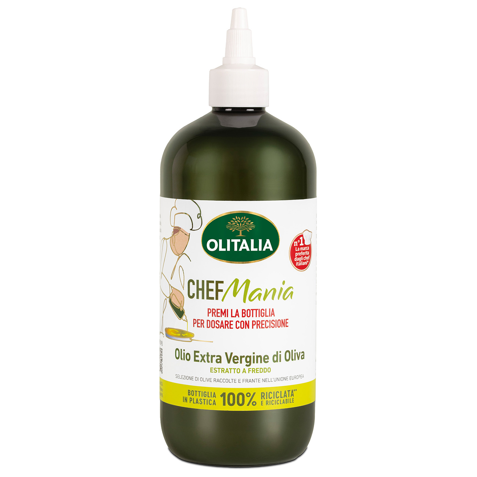 OLIO OLIVA 0,5l EXTRA VERGINE CON DOSATORE OLITALI