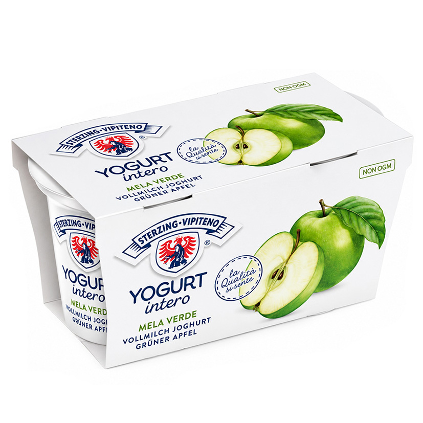 JOGHURT GRÜNER APFEL 125g 'STERZINGER'