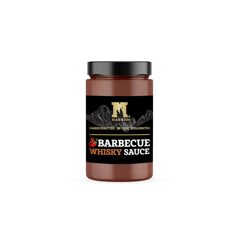 BBQ BARBECUE WHISKY SAUCE 250g MANNIUS