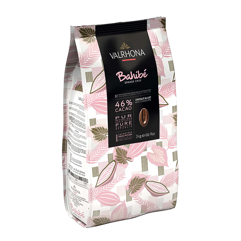 VALRHONA COPERTURA BAHIBÉ CALLETS 46% 3kg