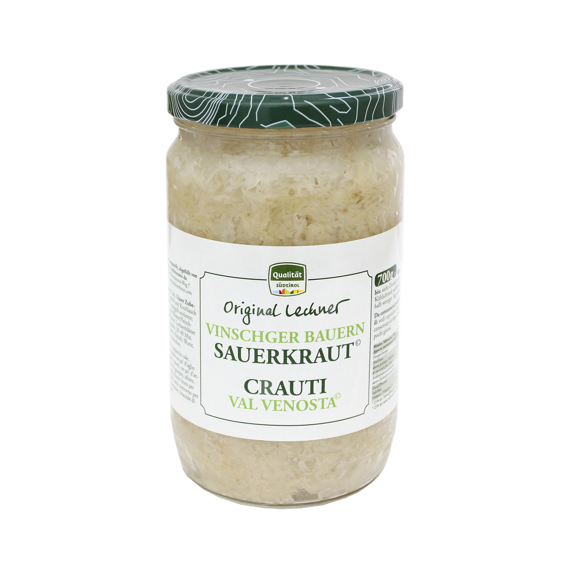 CRAUTI AL NATURALE 700g          LECHNER