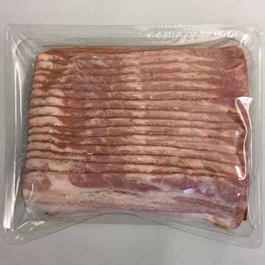 BAUCHSPECK GEKOCHT GESCHNITTEN (SLICED)