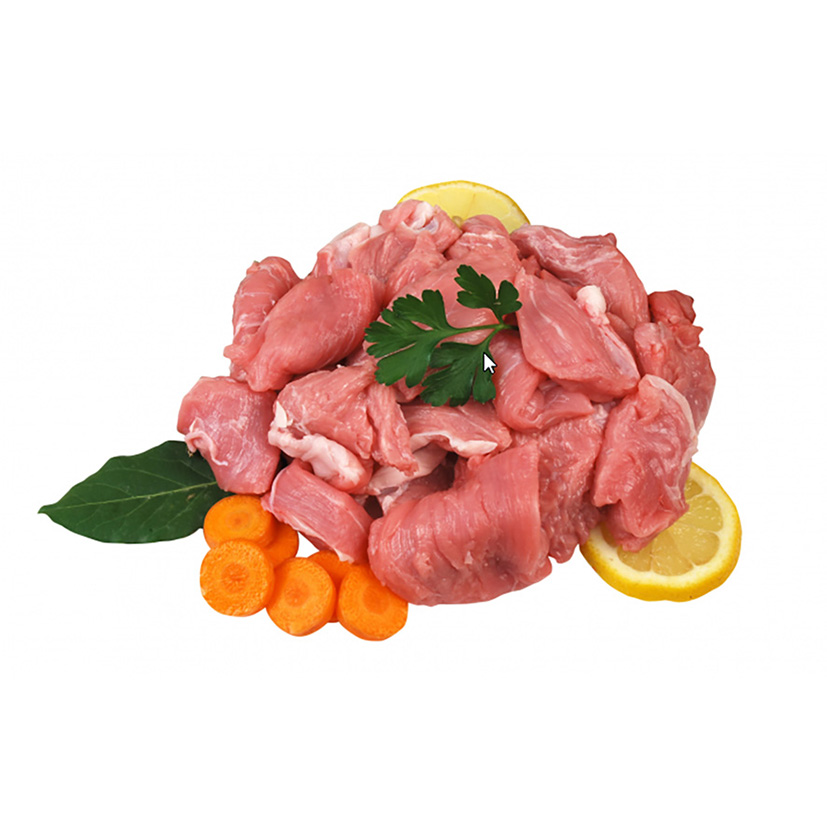 KALB GULASCH GESCHNITTEN 2,5kg GEFROREN