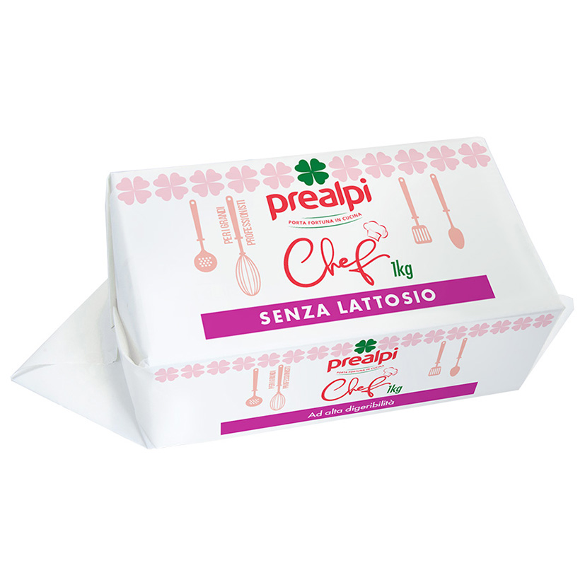 BURRO SENZA LATTOSIO 1kg CHEF FREE 'PREALPI'
