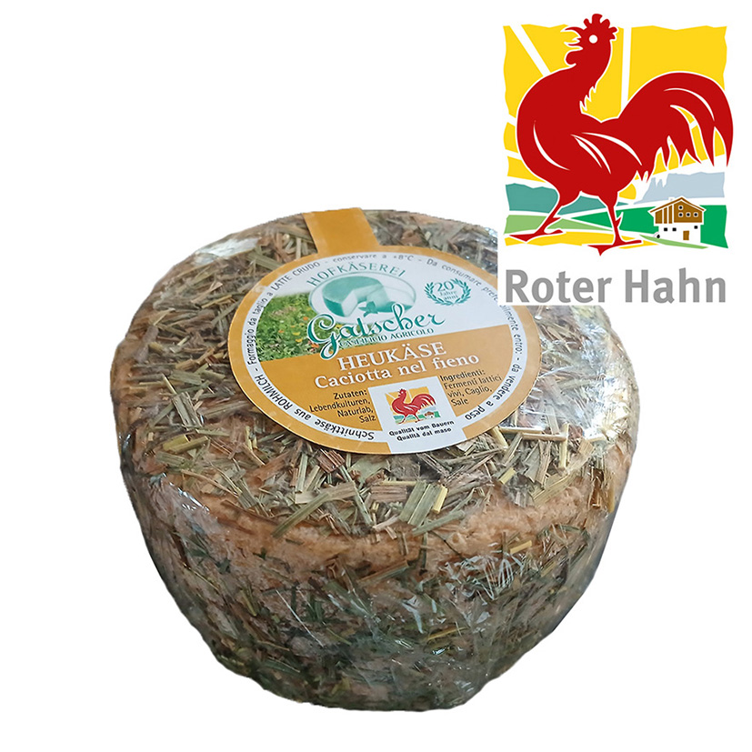 FORMAGGIO AFFINATO AL FIENO ALPINO 'GATSCHER'