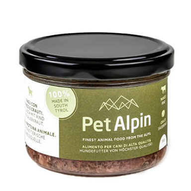 HUNDEFUTTER RIND-KRAUT 180g 'PETALPIN'