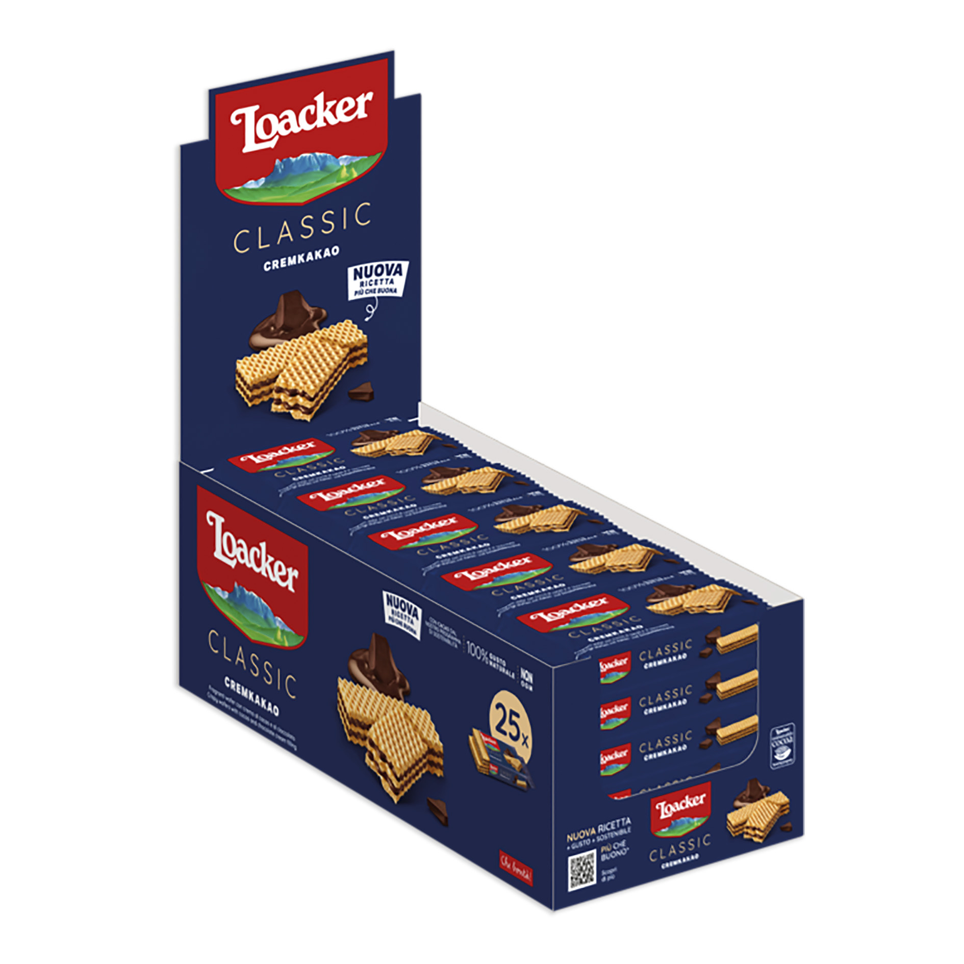 LOACKER CREMKAKAO CLASSIC 45g 25 PEZZI
