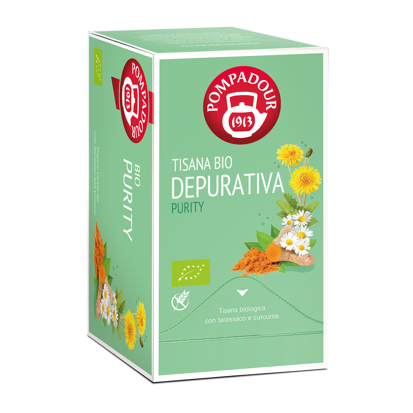 TEE WELLNESS REINIGEND  BIO* 'POMPADOUR' 20 FILTER