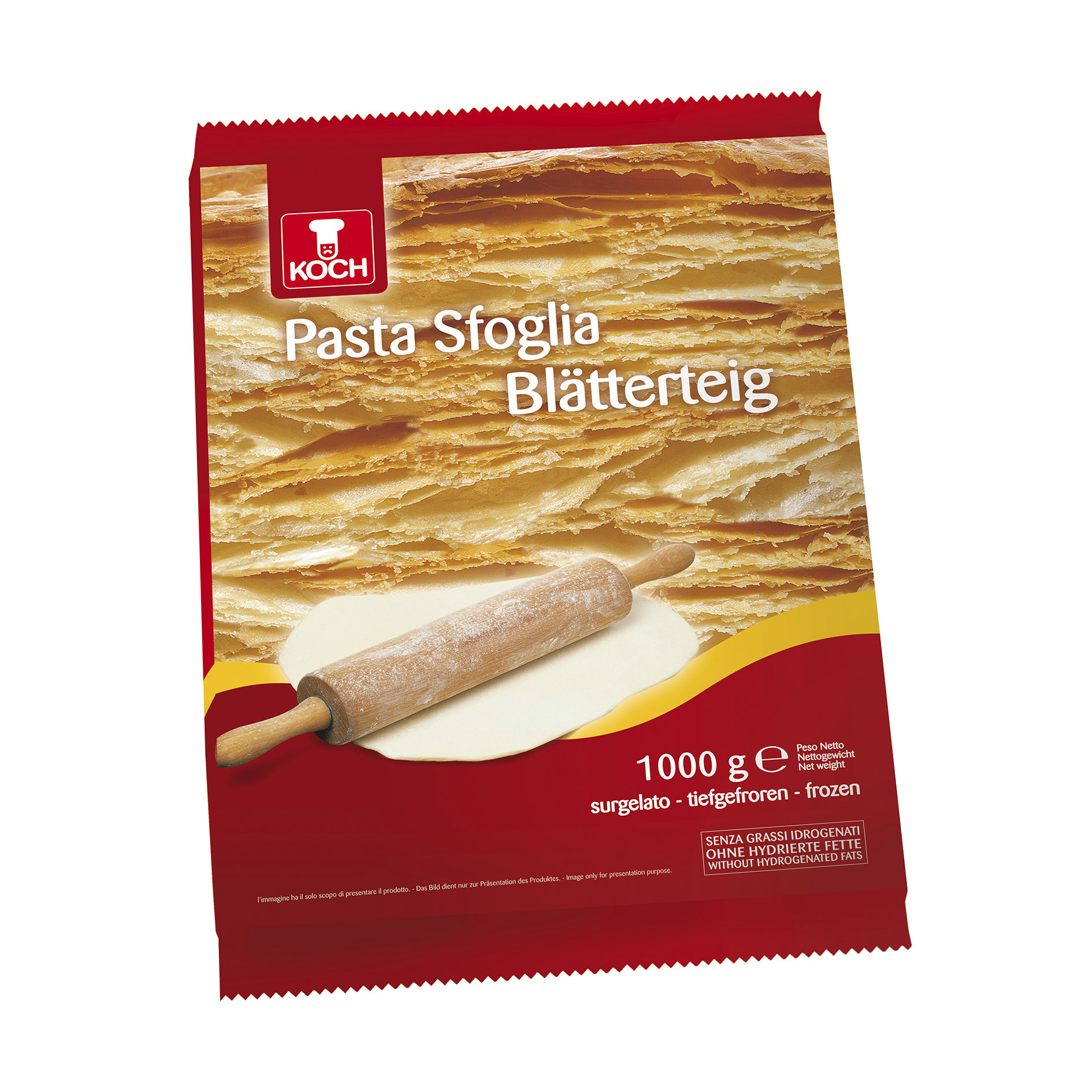 PASTA SFOGLIA 1kg CONG. 'KOCH'