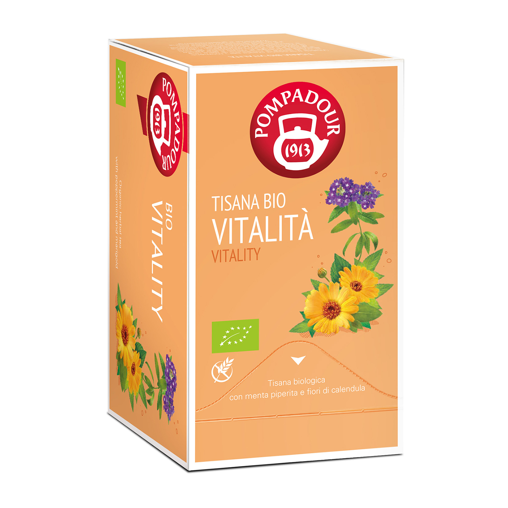 TEE WELLNESS HOL DIR KRAFT BIO* POMPADOUR 20 FILTE